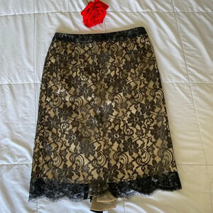 Milly vintage lace skirt